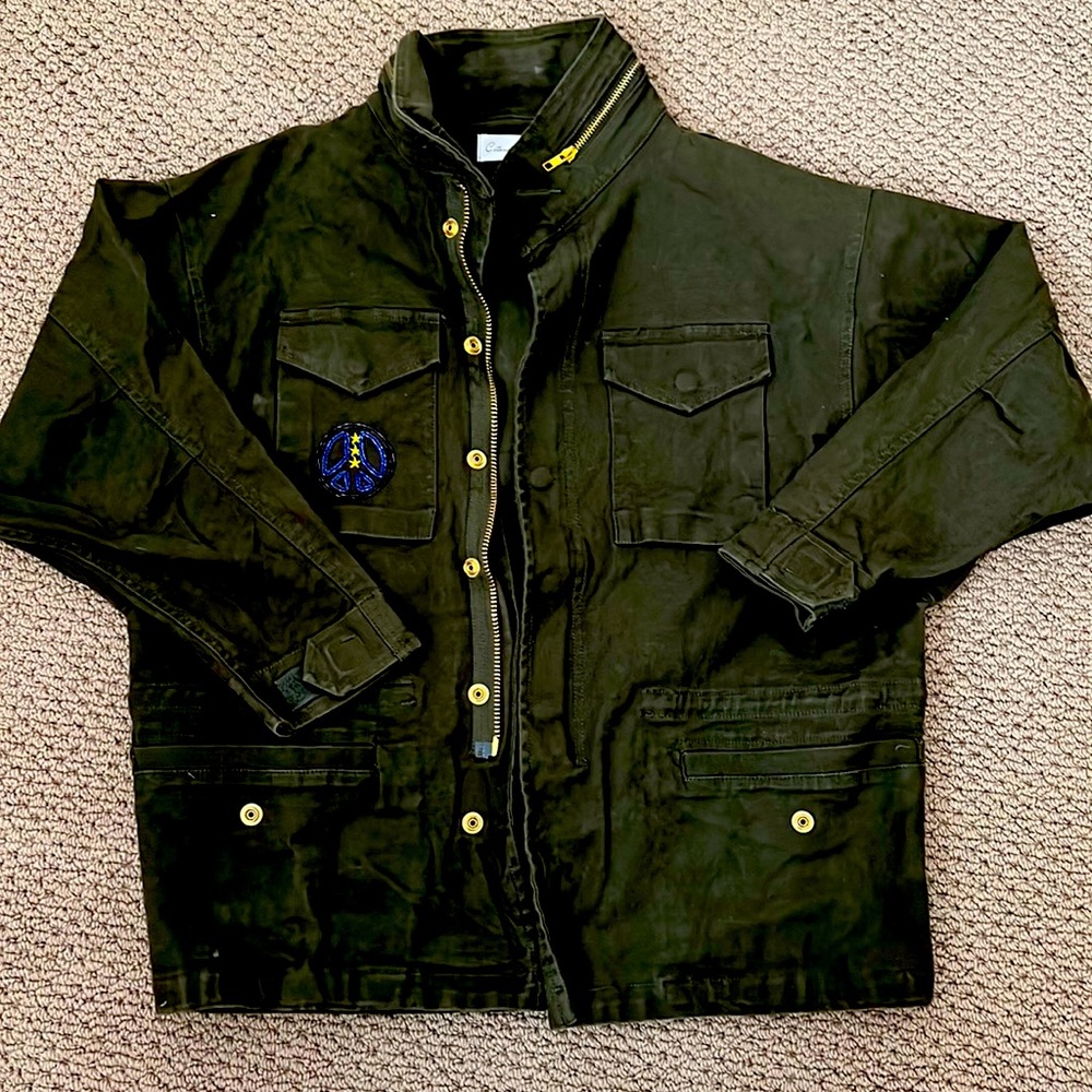 Citrus & Ginger Army Green Jacket